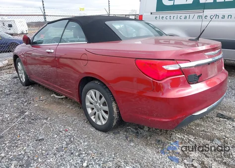 2011 Chrysler 200 Touring из США, поврежденный, VIN 1C3BC2EB0BN539525